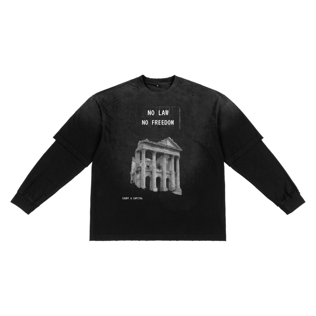 NO FREEDOM Long Sleeve T Shirt